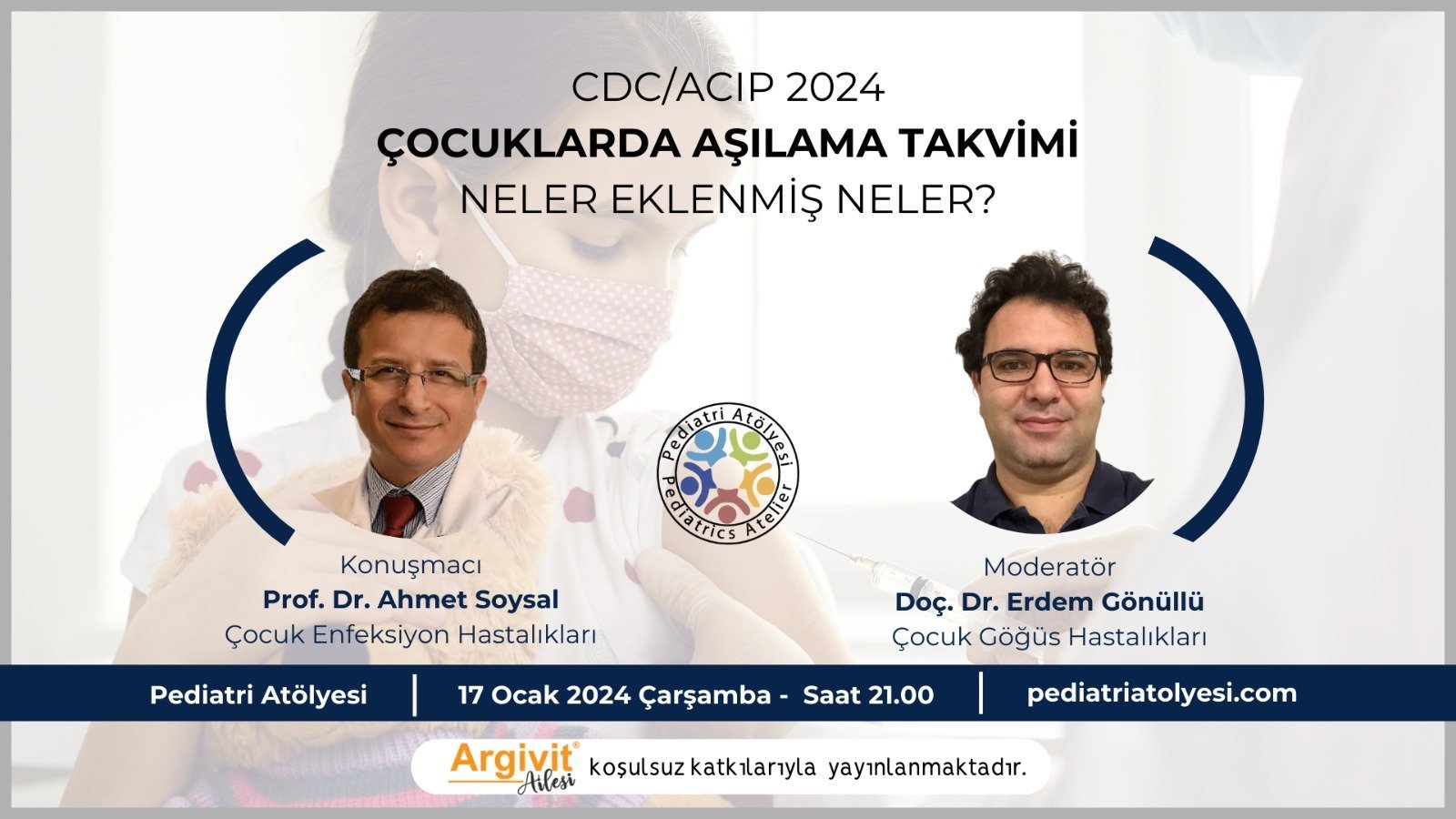 CDC/ACIP 2024 Çocuklarda Aşılama Takvimi