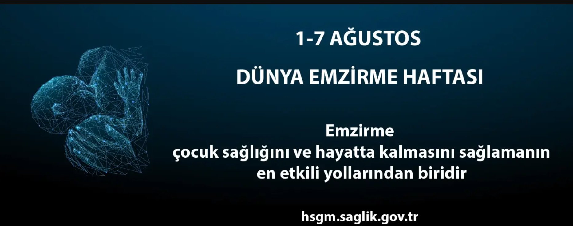 1-7 Ağustos Dünya Emzirme Haftası