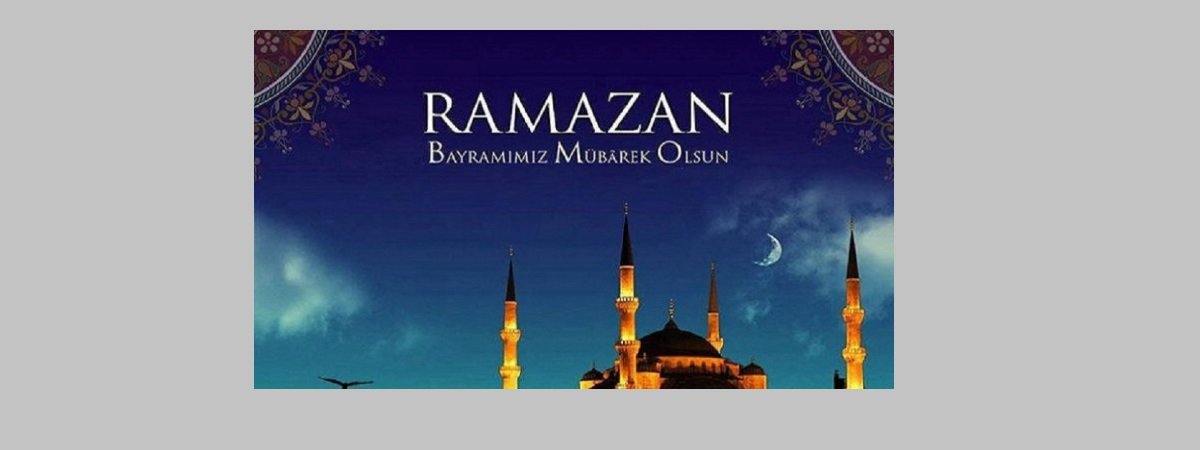 Ramazan Bayramınız Kutlu olsun 