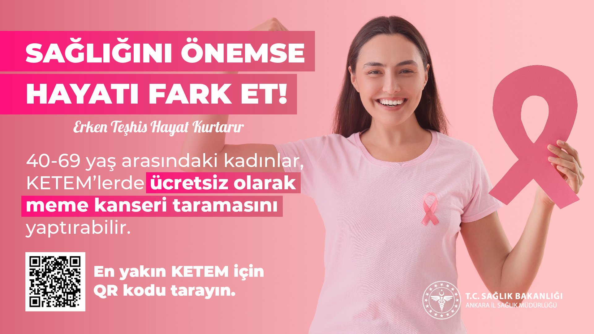 1-31 EKİM MEME KANSERİ FARKINDALIK AYI